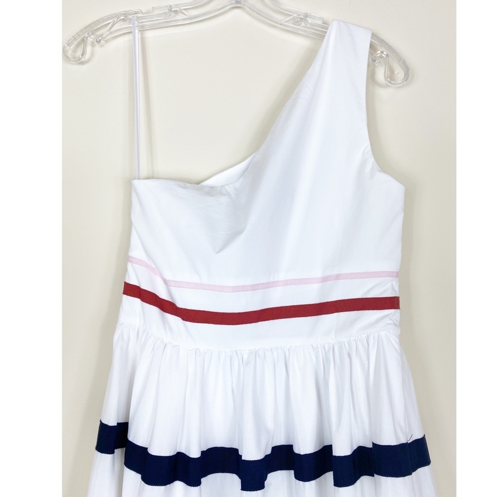 𝅺J. Crew One Shoulder Dress NWT - Picture 5 of 13